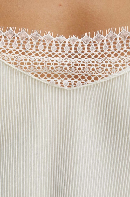 Morgan top BAMBE BAMBE.OFF.WHITE beżowy