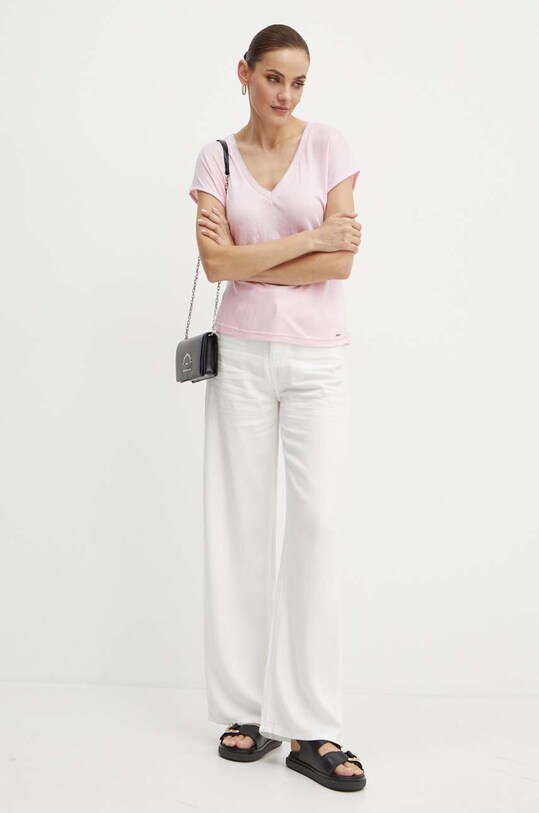 Футболка Morgan DAGA DAGA.SORBET рожевий SS24