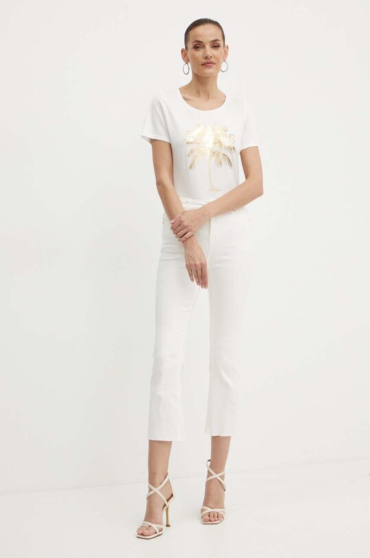 Футболка Morgan DCOCO DCOCO.OFF.WHITE белый SS24
