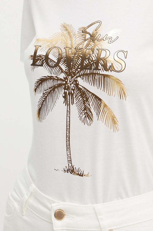 Футболка Morgan DCOCO DCOCO.OFF.WHITE белый