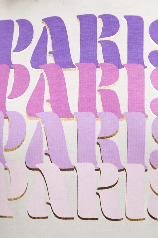 Morgan t-shirt DPARIS DPARIS.OFF.WHITE bianco