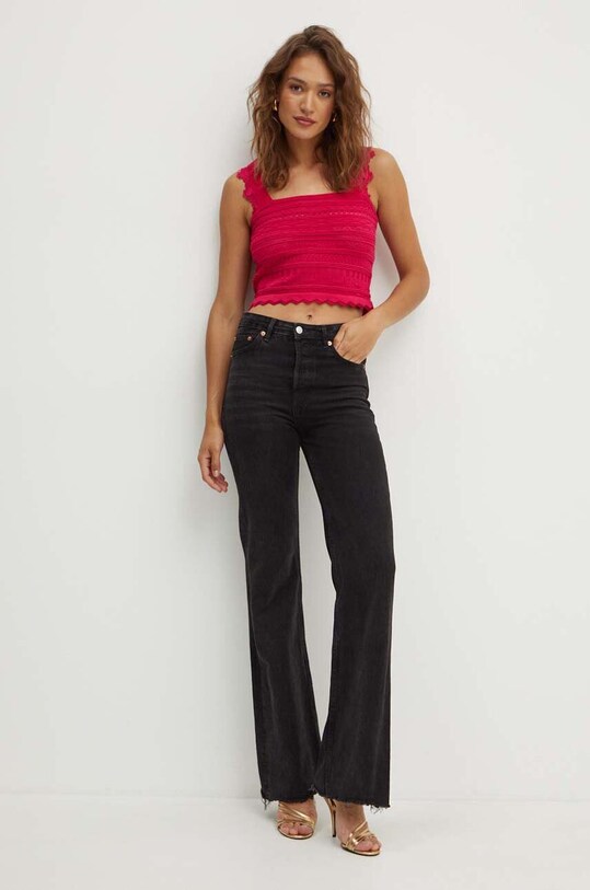 Morgan top MNOA MNOA.FRESIA roz SS24