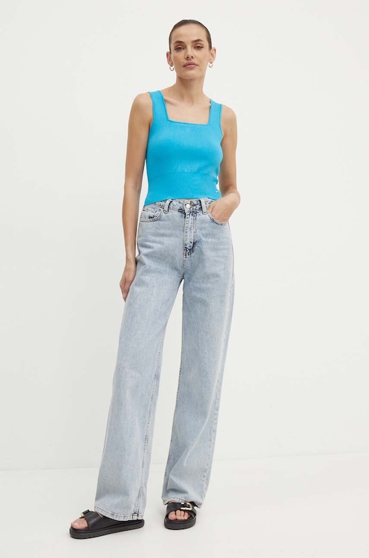 Топ Morgan MPINK MPINK.POOL голубой SS24