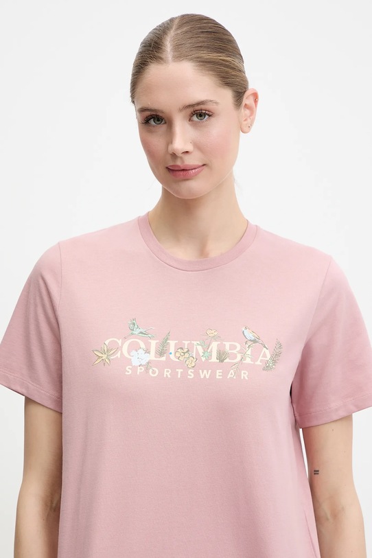 Columbia tricou din bumbac roz 2036573