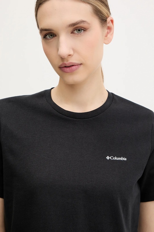 Columbia tricou din bumbac negru 2036573