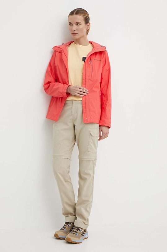 Бавовняна футболка Columbia Painted Peak 2074491 жовтий SS24