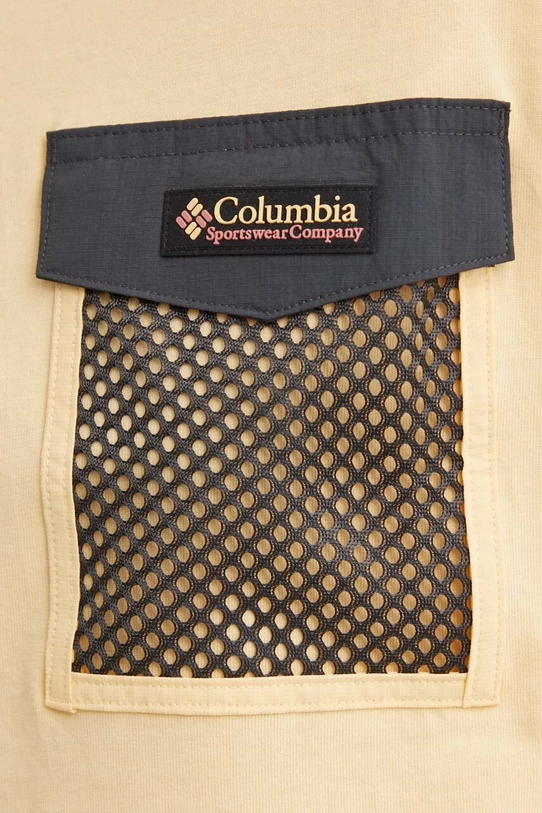 Columbia tricou din bumbac Painted Peak 2074491 galben