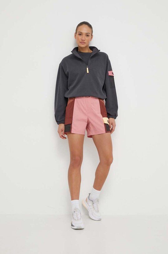 Columbia pamut póló Painted Peak 2074491 szürke SS24