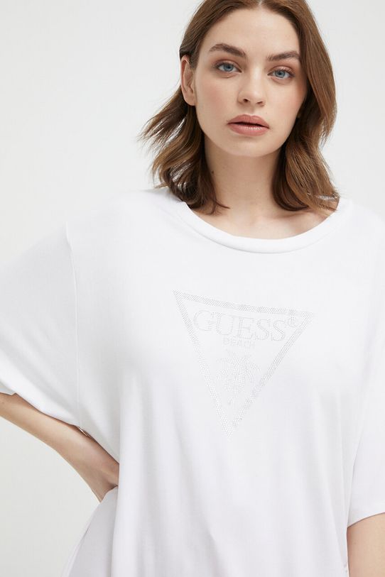 Guess t-shirt biały E4GI00.K68D2