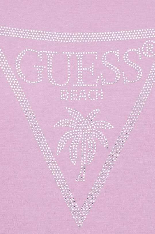 Футболка Guess E4GI00.K68D2 фиолетовой