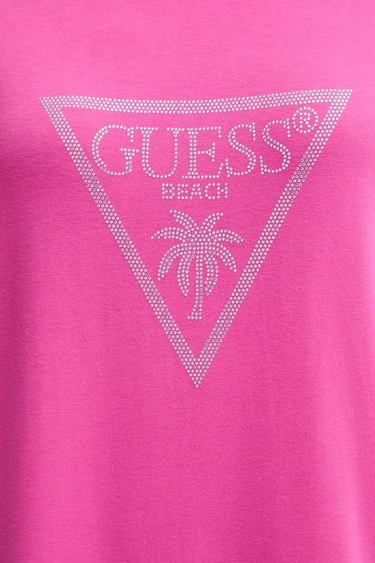 Guess t-shirt E4GI00.K68D2 różowy