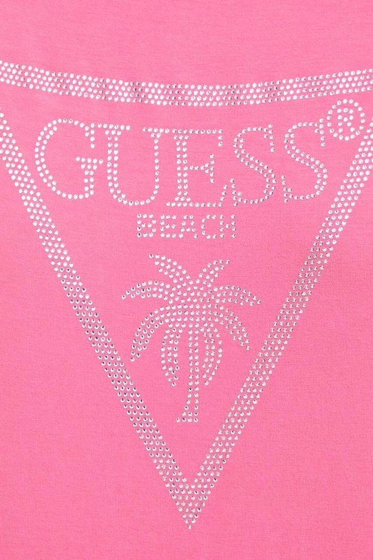 Guess t-shirt E4GI00.K68D2 różowy