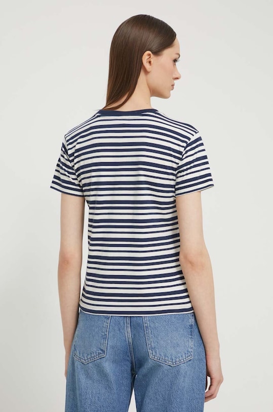 Oblečení Bavlněné tričko Superdry W1011428A.2JL námořnická modř