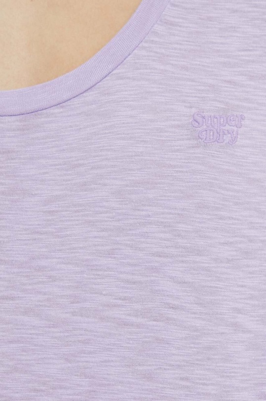 Superdry t-shirt W1011381A.1KX fioletowy