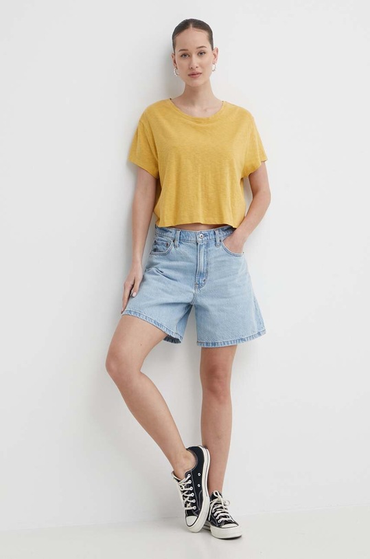 Tričko Superdry W1011384A.1WJ žltá SS24