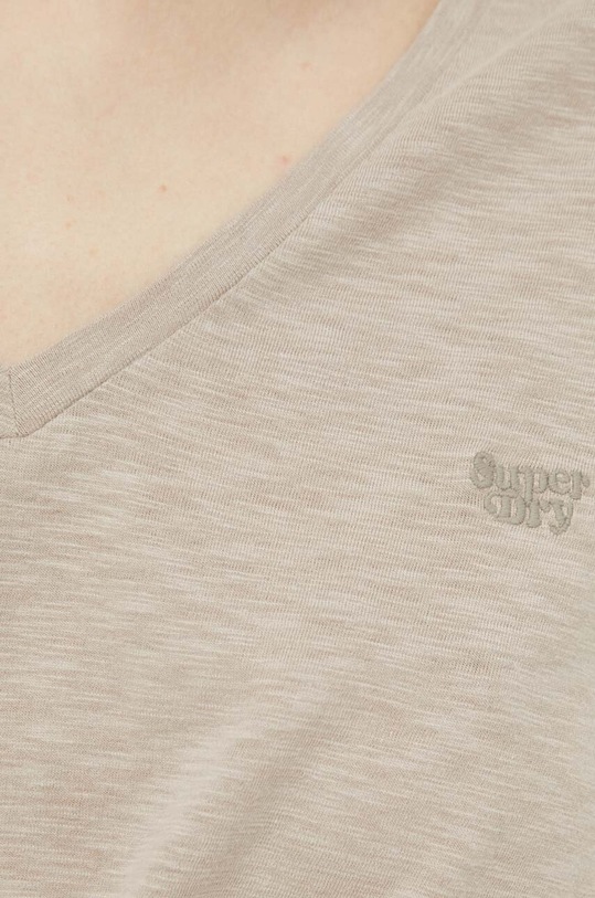 Superdry t-shirt W1011181A.1EX beżowy