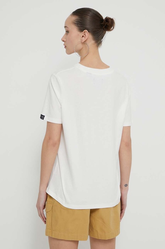 Oblečení Bavlněné tričko Superdry W1011487A.39E béžová