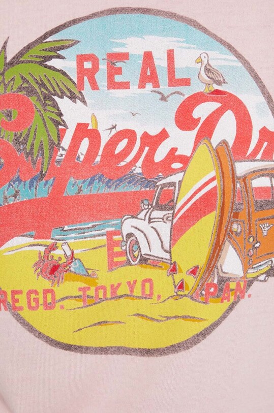 Majica kratkih rukava Superdry W1011401A.9CU roza