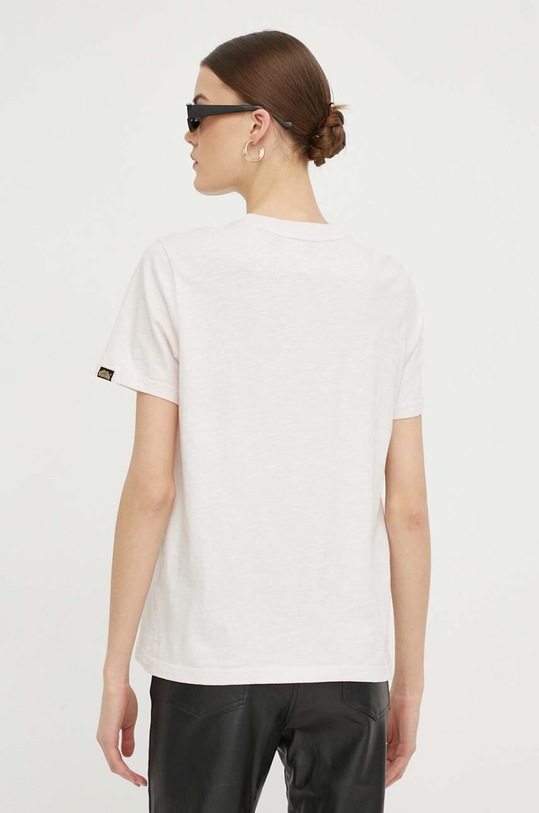 Oblečení Bavlněné tričko Superdry W1011408A.1WQ růžová