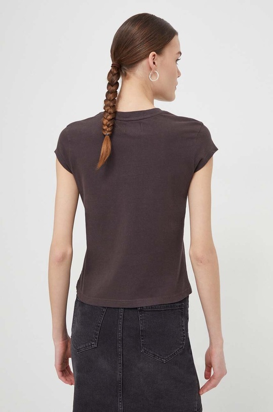 Oblečení Bavlněné tričko Superdry W1011391A.AWF hnědá