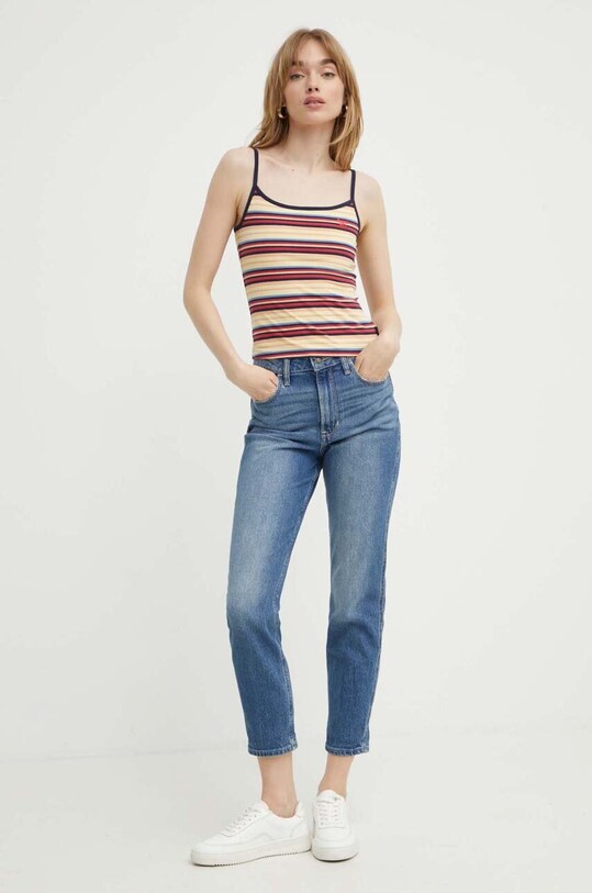 Superdry top W6011877A.6XF galben SS24