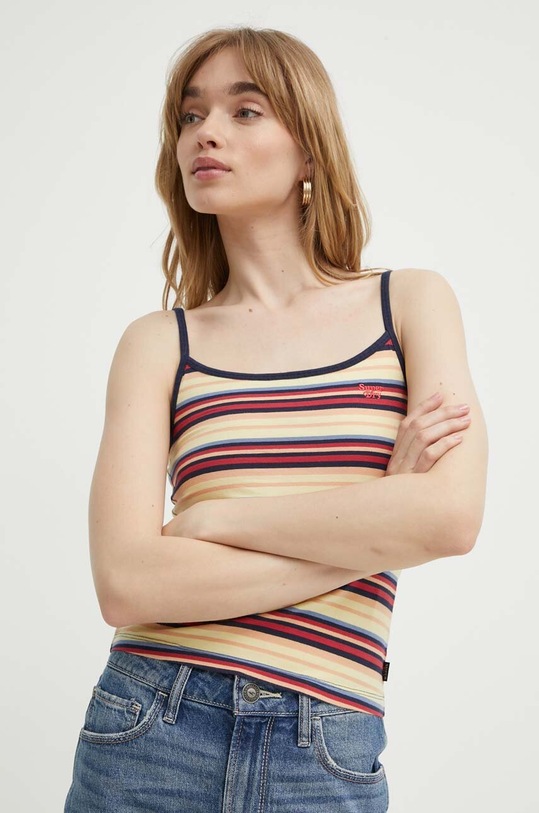 Superdry top galben W6011877A.6XF