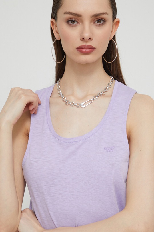 Top Superdry W6011849A.1KX fialová