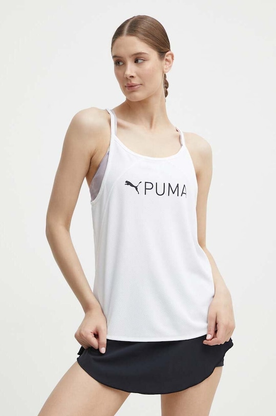 Топ для тренировок Puma Fit regular бежевый 523846