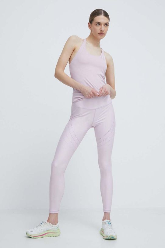 Puma top do jogi STUDIO ULTRABARE 524836 różowy SS24