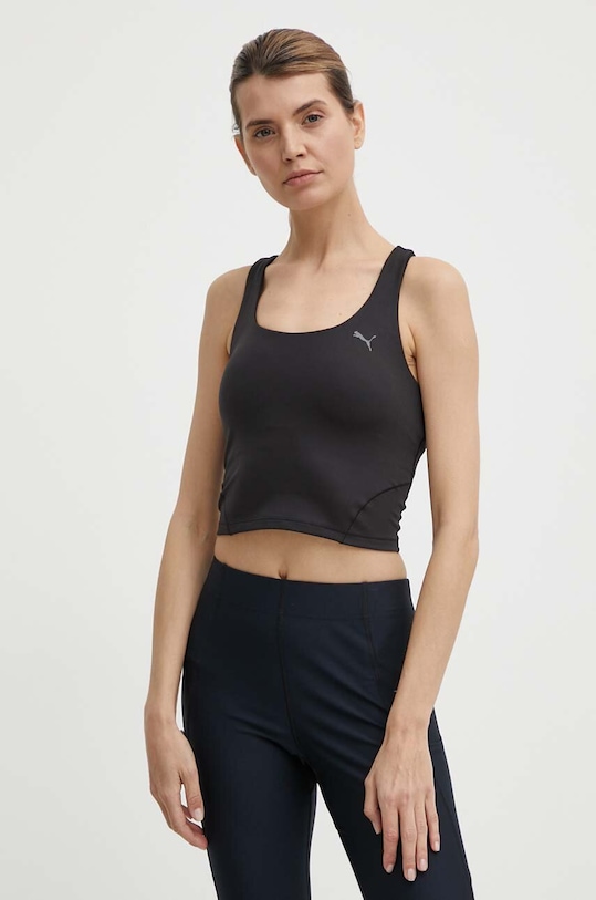 Puma top do jogi Studio Foundation czarny 524843