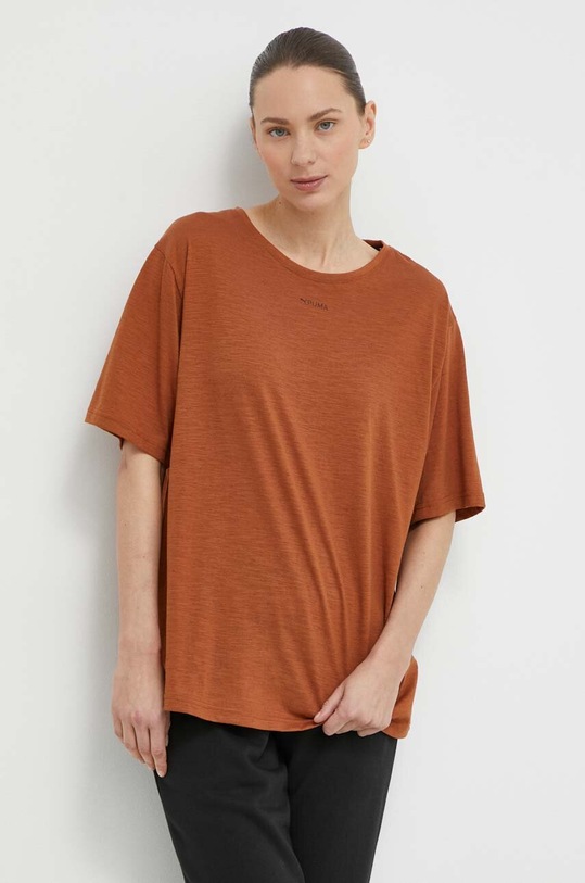 Puma tricou de antrenament 525115 maro SS24