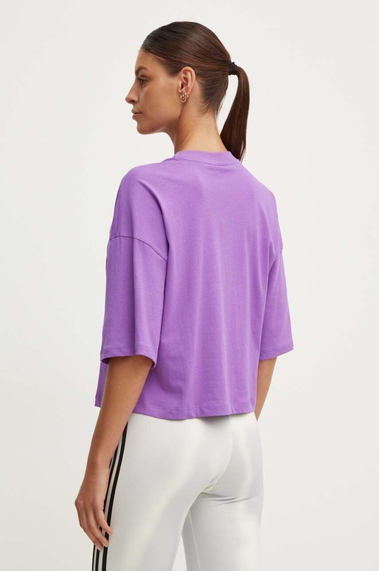 Oblečenie Bavlnené tričko Puma BETTER CLASSICS Oversized 624226 fialová