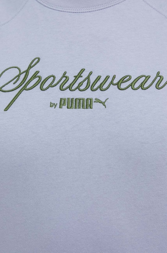 Pamučna majica Puma 624271 siva