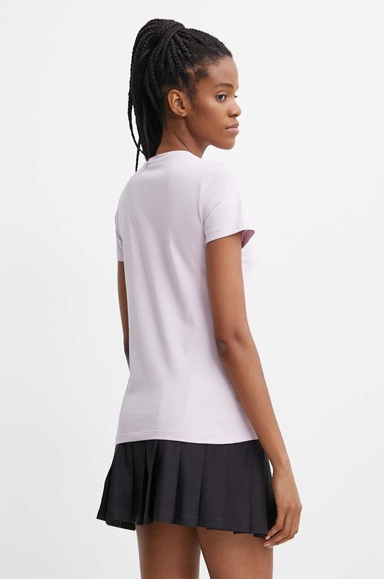 Oblečenie Bavlnené tričko Puma BETTER ESSENTIALS 675986 fialová