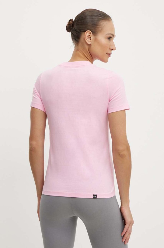 Oblečení Bavlněné tričko Puma HER 677883 růžová
