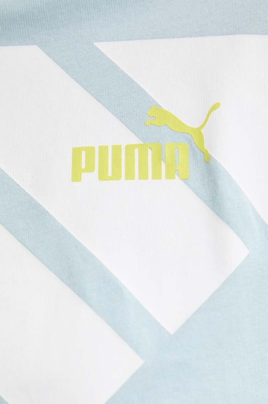 Puma tricou din bumbac POWER 677896 albastru