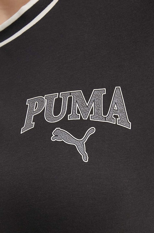 Puma tricou din bumbac SQUAD 677897 negru