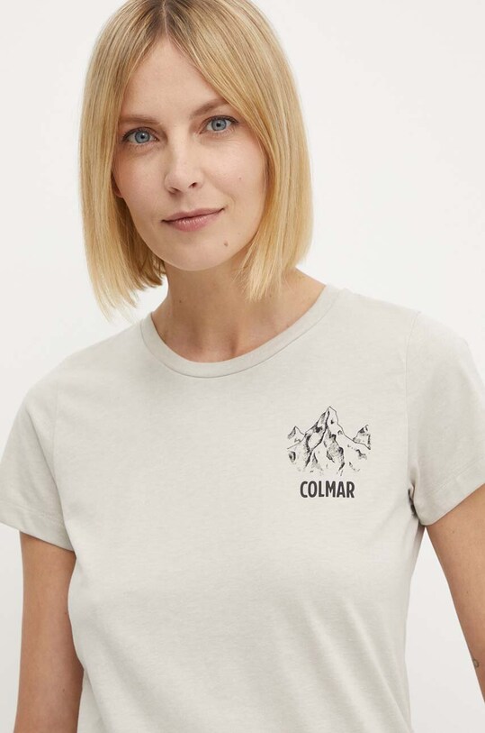 Colmar tricou print bej 8604.4XQ