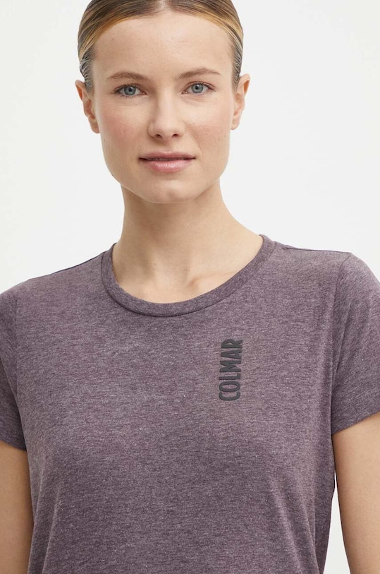 Colmar t-shirt regular bordowy 8650.4XQ