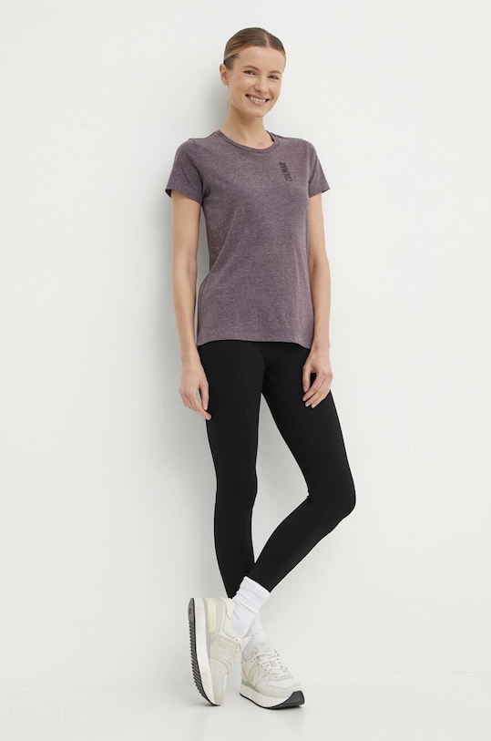 Colmar t-shirt 8650.4XQ bordowy SS24