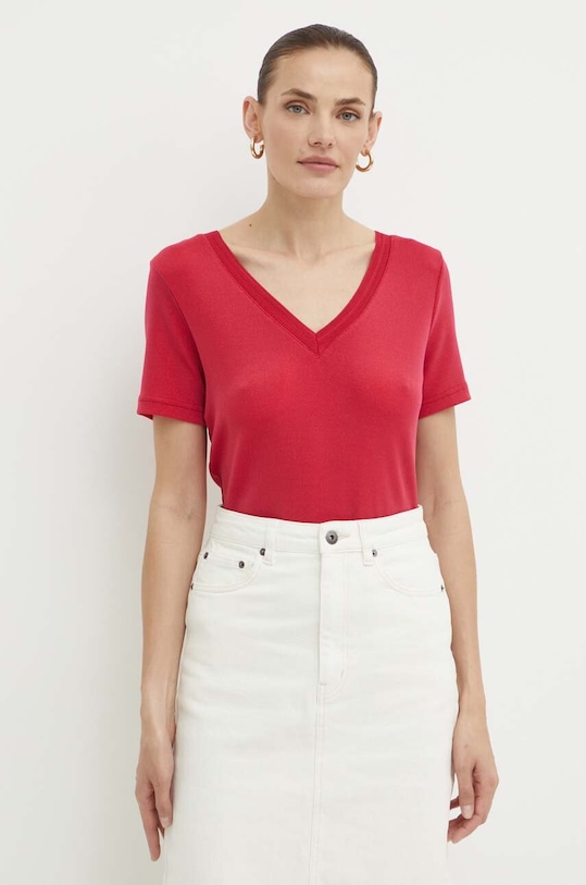 Morgan t-shirt DIWI czerwony DIWI.GRENADINE