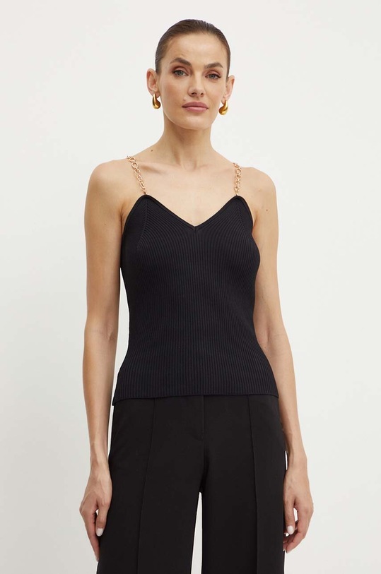 Morgan top MUSTO negru MUSTO.NOIR