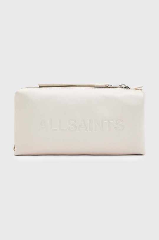 Δερμάτινη Νεσεσέρ καλλυντικών AllSaints ELLIOTTE WR700Z καφέ