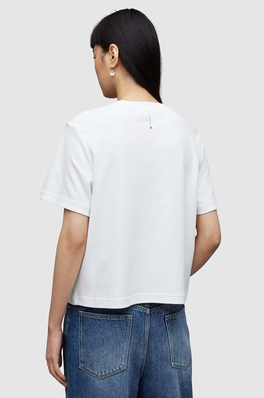 AllSaints t-shirt bawełniany LISA biały WM635Z