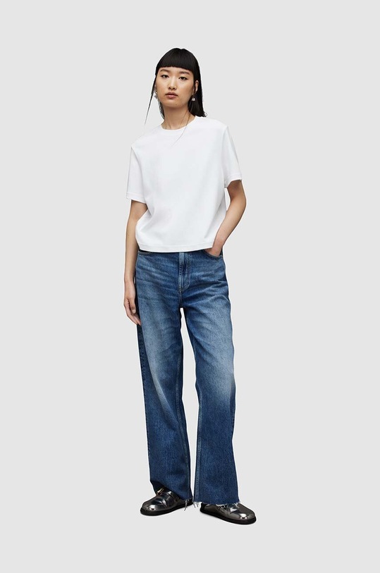 AllSaints t-shirt bawełniany LISA WM635Z biały