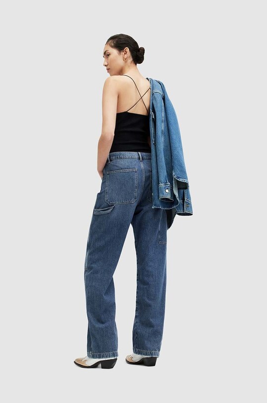 Джинсы AllSaints MIA CARPENTER WE999Z бирюзовый