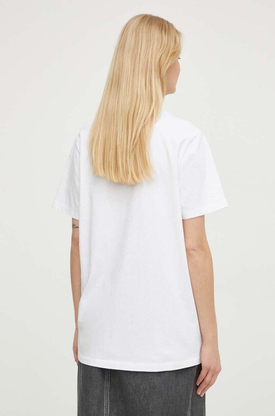 Abbigliamento AllSaints t-shirt in cotone PIPPA WM109Z bianco
