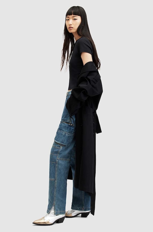 AllSaints tricou din bumbac STEVIE TEE WM526Z