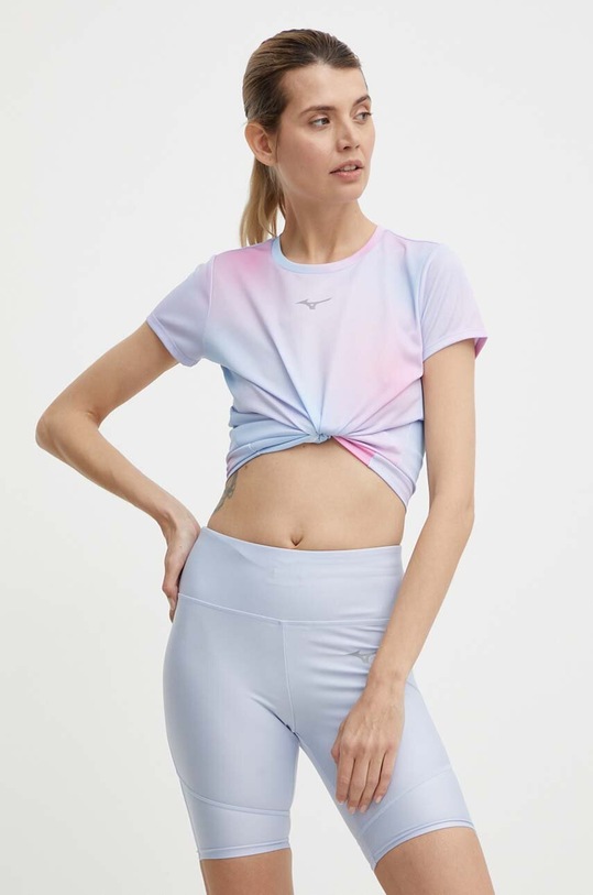 Běžecké tričko Mizuno Impulse Core modrá J2GAB208