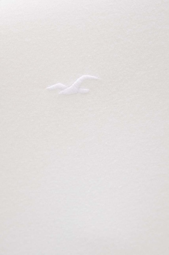 Μπλουζάκι Hollister Co. KI339.3489.100 λευκό